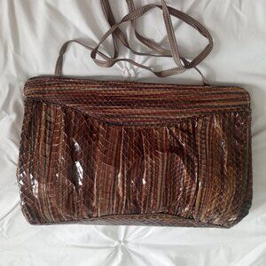 Vintage Lou Ran Snakeskin 12"x9"